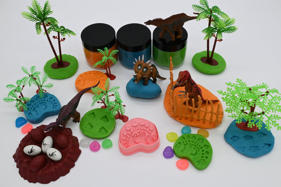 Play Dough Sensory Kit - Roar & Explore Dinosaur Creator Kit