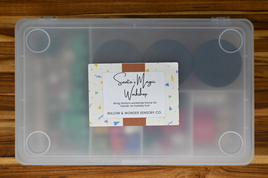 Play Dough Sensory Kit - Christmas Santa's Magic Workshop Creator Kit