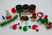 Play Dough Sensory Kit - Christmas Santa's Magic Workshop Creator Kit